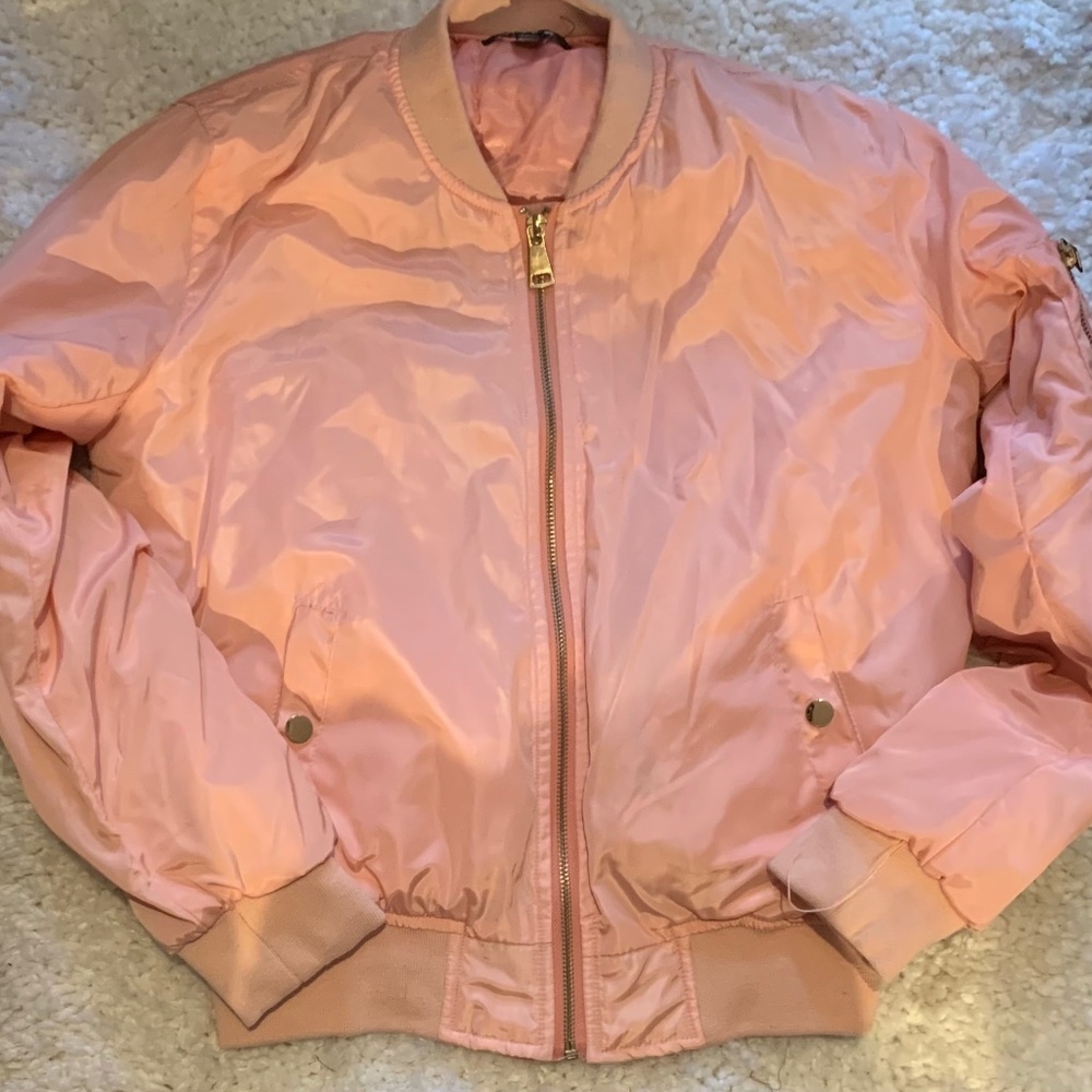 36.5 Pink Bomber Jacket